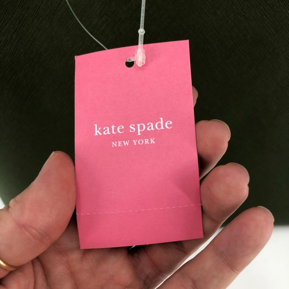 Kate Spade Halsey Post Street Olive Green Tote Bag - Picture 9 of 15